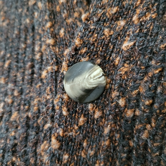 Vintage Wool Tundra Canada Textural Cardigan Sweater - Picture 5 of 9